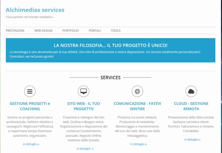 Servizi web ed informatici